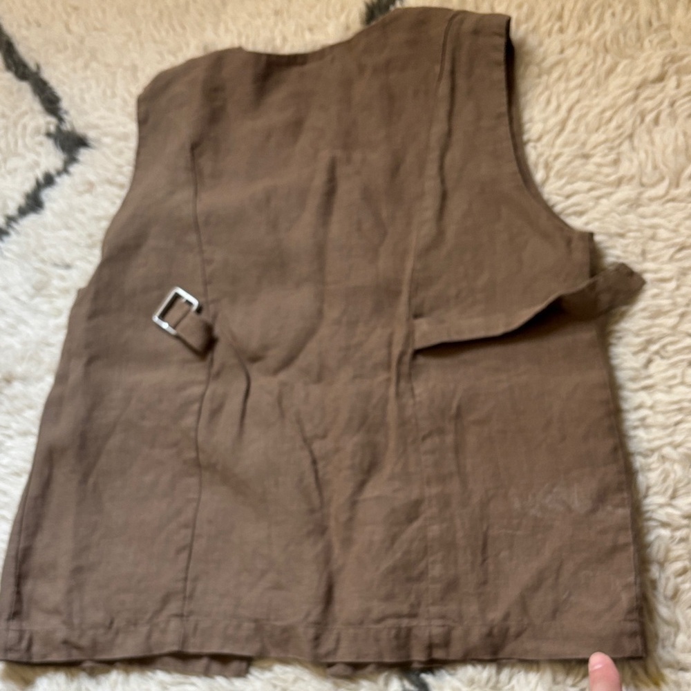 First Rite Linen Vest - Picture 11 of 17